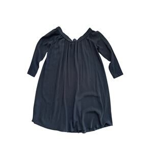 Samsøe Women's Black Long Sleeves Midi Dress Size Small